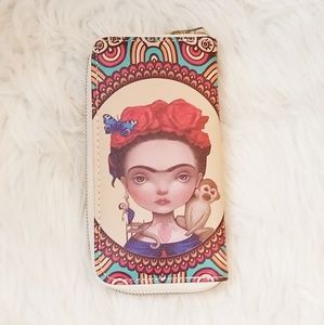 FRIDA KAHLO Surrealist Mexican Indie Artist Wallet